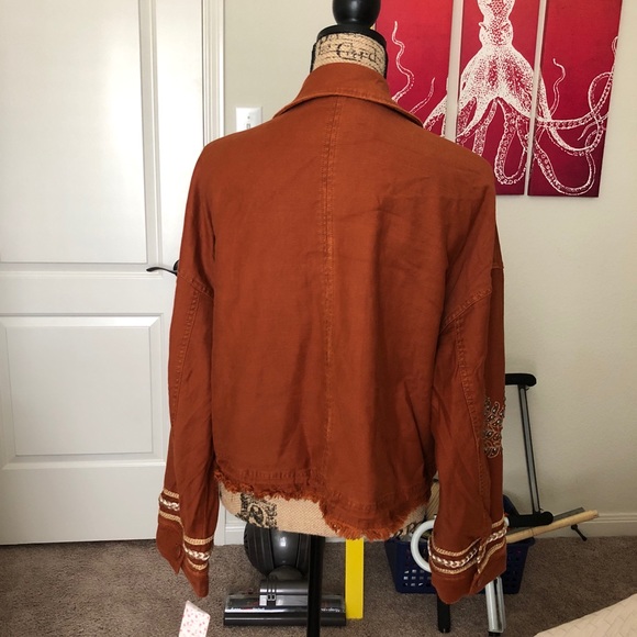 💥SOLD💥 Free people cropped jacket - Picture 4 of 4